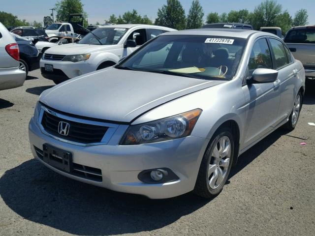 1HGCP26838A067359 - 2008 HONDA ACCORD EXL SILVER photo 2