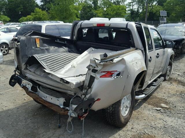 1GCDT136458142035 - 2005 CHEVROLET COLORADO BEIGE photo 4