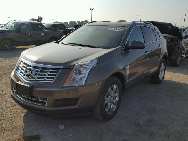 3GYFNBE35FS530132 - 2015 CADILLAC SRX LUXURY TAN photo 2