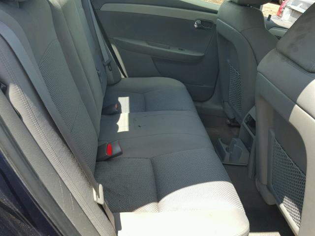 1G1ZC5E17BF332538 - 2011 CHEVROLET MALIBU 1LT BLUE photo 6