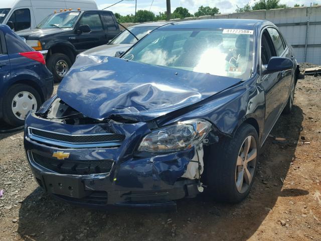 1G1ZC5E17BF332538 - 2011 CHEVROLET MALIBU 1LT BLUE photo 9