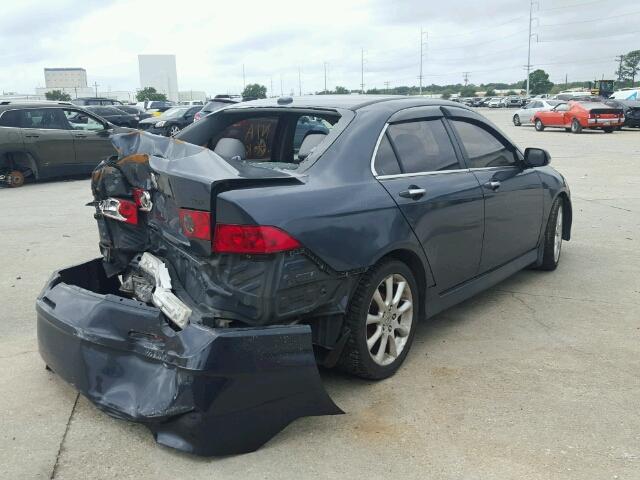 JH4CL96867C021481 - 2007 ACURA TSX GRAY photo 4