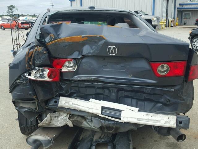 JH4CL96867C021481 - 2007 ACURA TSX GRAY photo 9