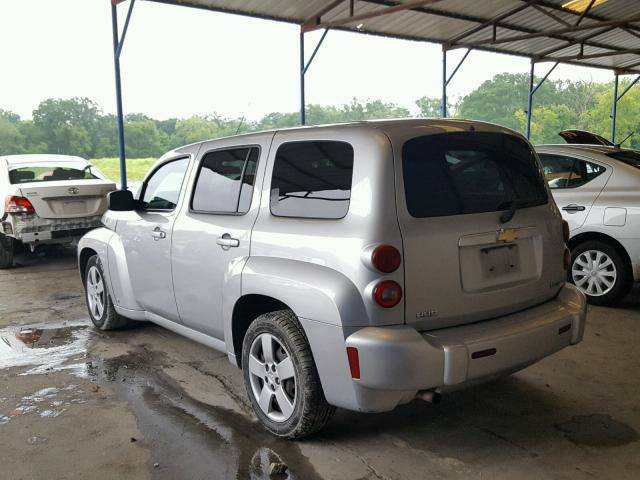 3GNBAADB2AS513243 - 2010 CHEVROLET HHR LS SILVER photo 3