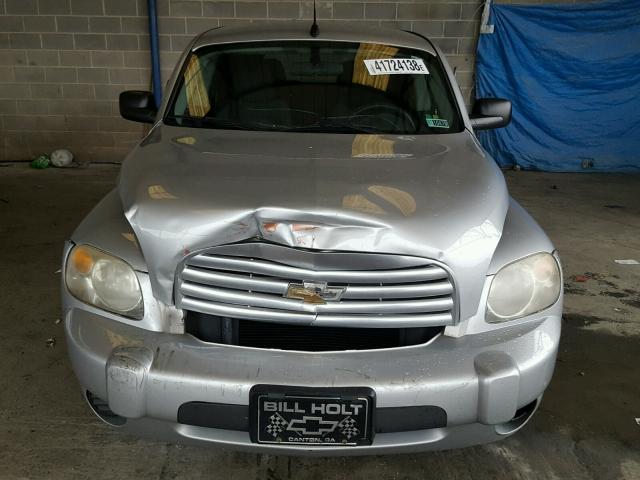 3GNBAADB2AS513243 - 2010 CHEVROLET HHR LS SILVER photo 7