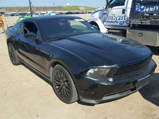 1ZVBP8CF3B5162842 - 2011 FORD MUSTANG BLACK photo 1