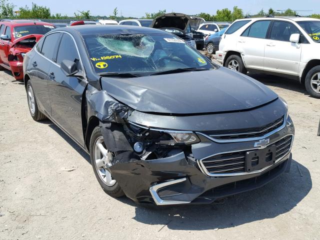 1G1ZB5STXHF128074 - 2017 CHEVROLET MALIBU LS Boz foto 1