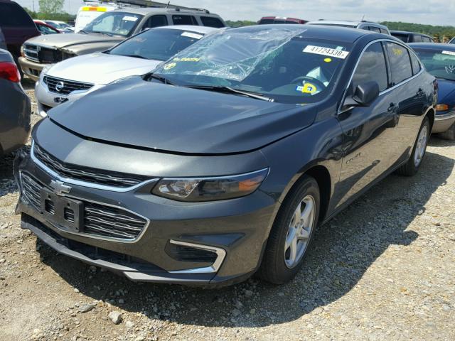 1G1ZB5STXHF128074 - 2017 CHEVROLET MALIBU LS Boz foto 2
