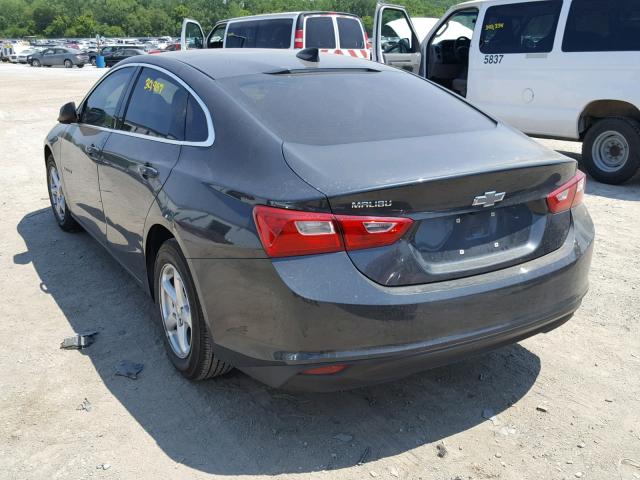 1G1ZB5STXHF128074 - 2017 CHEVROLET MALIBU LS Boz foto 3