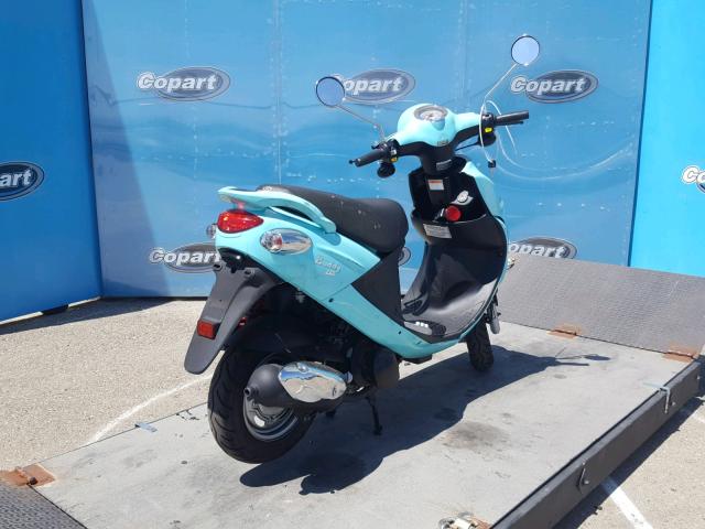 RFVPAC200H1018326 - 2017 GENUINE SCOOTER CO. BUDDY 125 BLUE photo 4