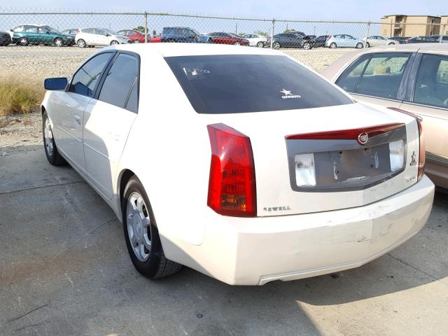 1G6DM57N930162897 - 2003 CADILLAC CTS WHITE photo 3