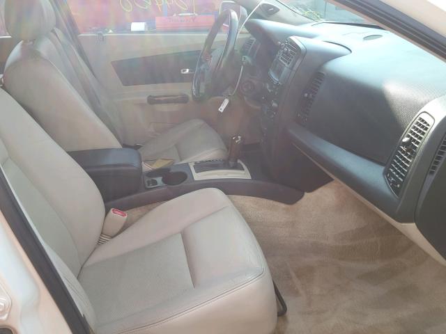 1G6DM57N930162897 - 2003 CADILLAC CTS WHITE photo 5