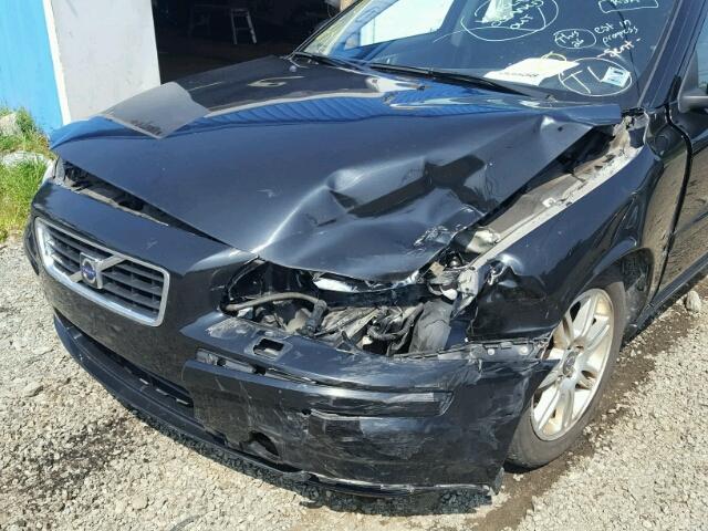 YV1RS592782673963 - 2008 VOLVO S60 2.5T BLACK photo 9