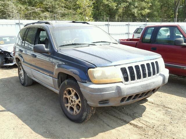 1J4G248S4YC365680 - 2000 JEEP GRAND CHER BLUE photo 1