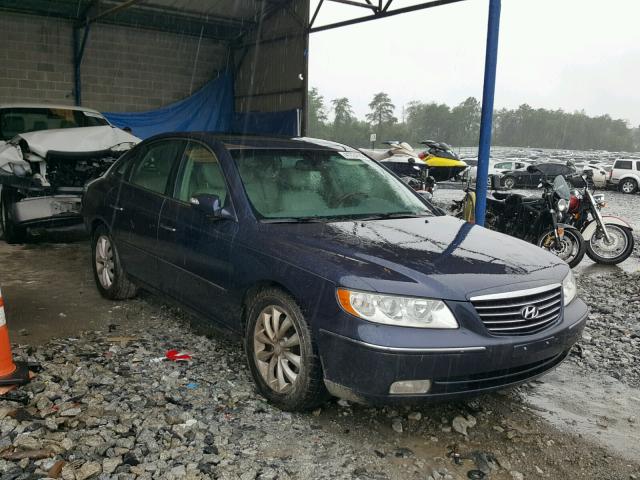 KMHFC46F07A243117 - 2007 HYUNDAI AZERA SE BLUE photo 1