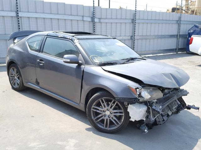 JTKJF5C74C3039565 - 2012 TOYOTA SCION TC 灰色 照片 1