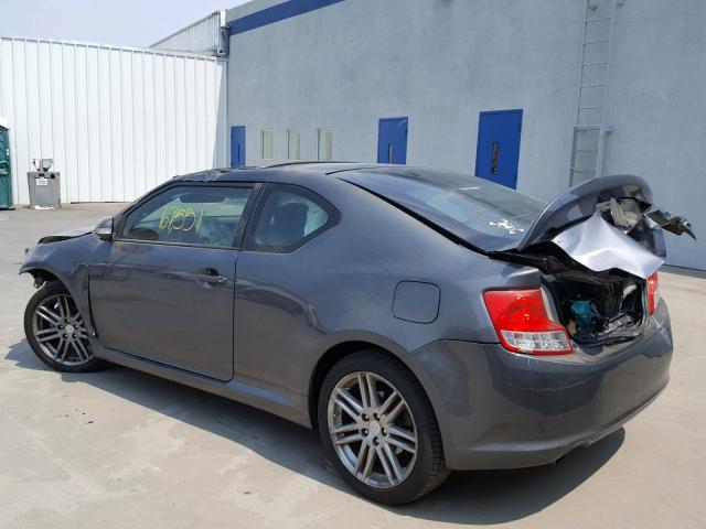 JTKJF5C74C3039565 - 2012 TOYOTA SCION TC 灰色 照片 3
