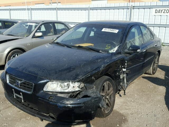 YV1RS592872627475 - 2007 VOLVO S60 2.5T BLACK photo 2