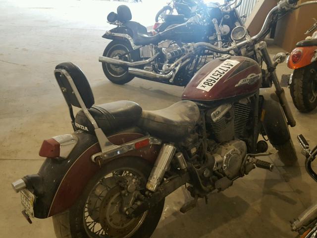 1HFSC3237XA400544 - 1999 HONDA VT1100 D2 RED photo 4