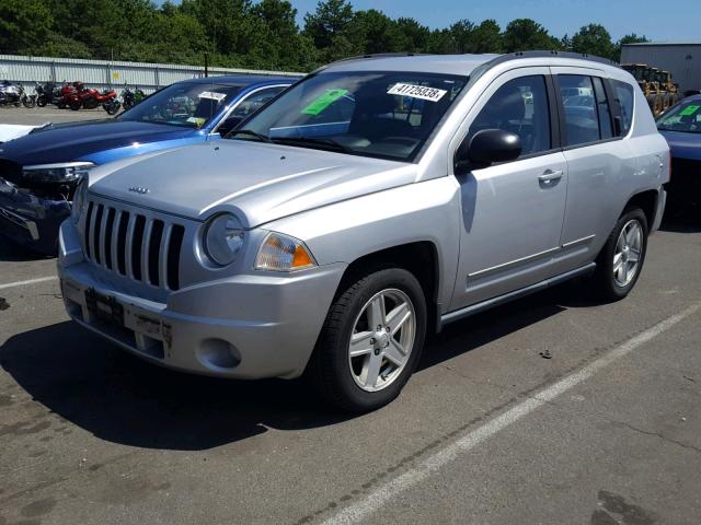 1J4NF4FB6AD601423 - 2010 JEEP COMPASS SP SILVER photo 2