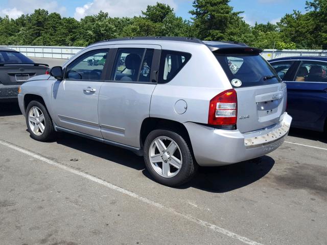 1J4NF4FB6AD601423 - 2010 JEEP COMPASS SP SILVER photo 3