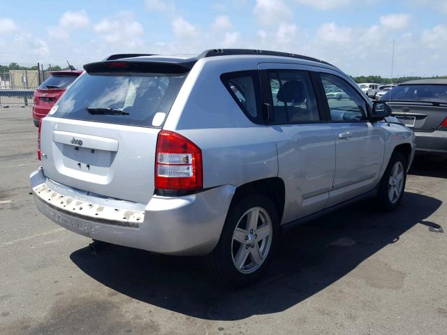 1J4NF4FB6AD601423 - 2010 JEEP COMPASS SP SILVER photo 4