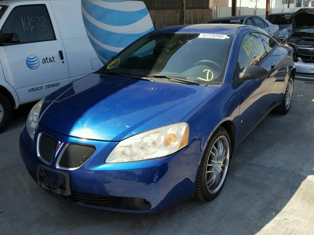 1G2ZH18NX74203071 - 2007 PONTIAC G6 GT BLUE photo 2