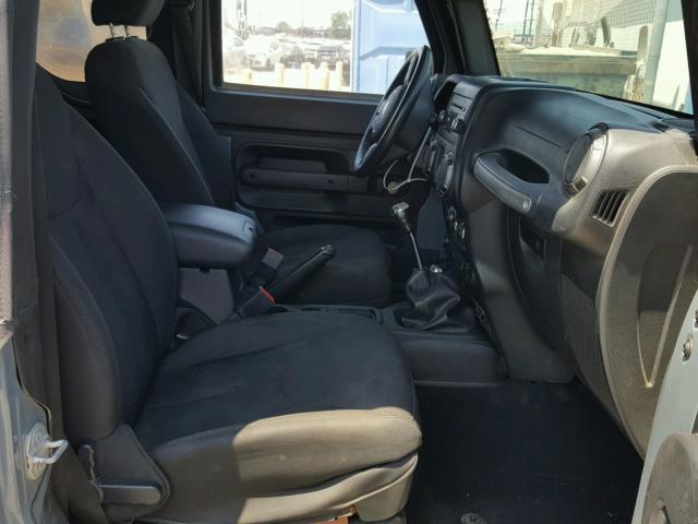 1C4AJWAG7FL583741 - 2015 JEEP WRANGLER S Boz foto 5