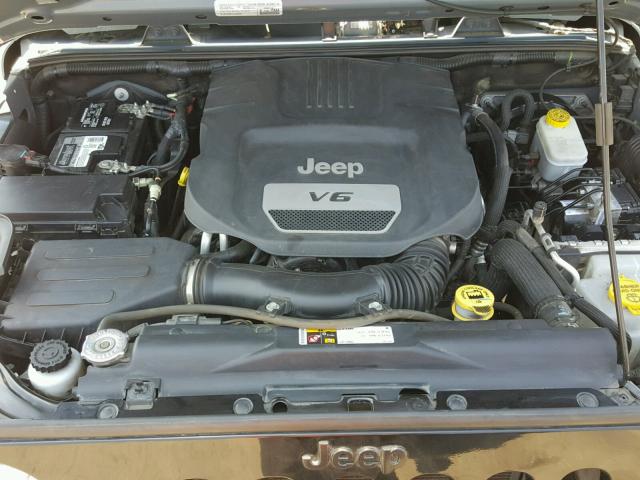 1C4AJWAG7FL583741 - 2015 JEEP WRANGLER S Boz foto 7