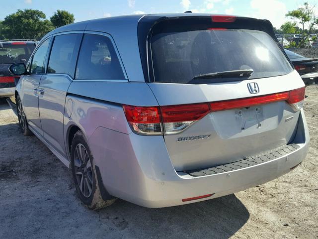 5FNRL5H9XEB108407 - 2014 HONDA ODYSSEY TO SILVER photo 3