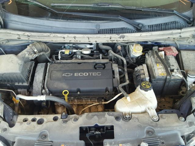 1G1JA5SH5E4144332 - 2014 CHEVROLET SONIC LS 蓝色 照片 7