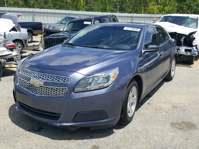 1G11B5SA2DF161950 - 2013 CHEVROLET MALIBU LS ლურჯი ფოტო 2