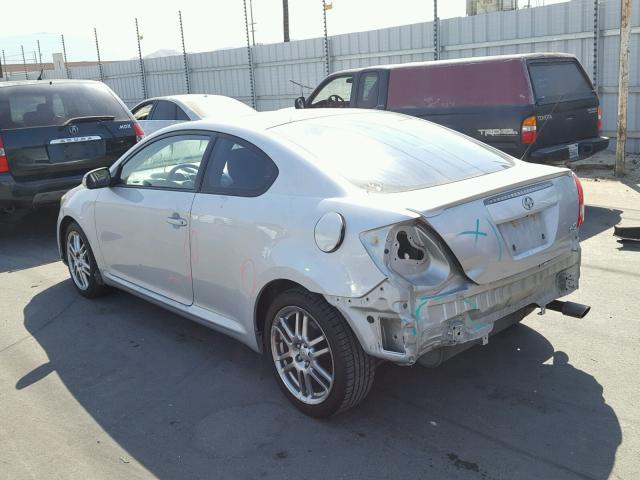 JTKDE177950025569 - 2005 TOYOTA SCION TC 银色 照片 3