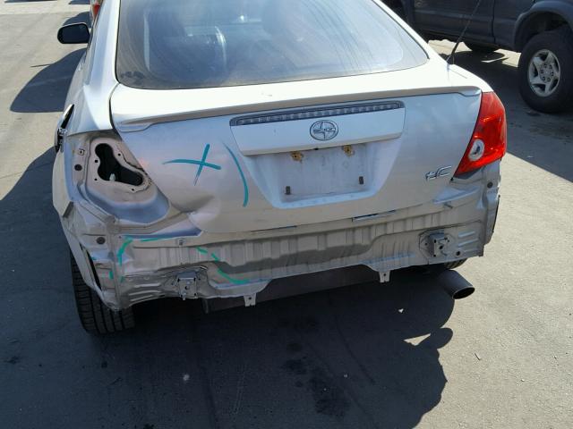JTKDE177950025569 - 2005 TOYOTA SCION TC 银色 照片 9