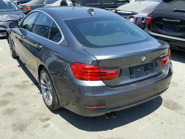 WBA4A9C5XGGL88895 - 2016 BMW 428 I 灰色 照片 3