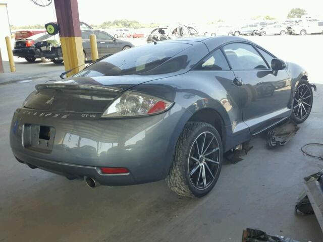 4A3AK34TX6E009706 - 2006 MITSUBISHI ECLIPSE GT GRAY photo 4