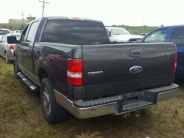 1FTRW12W97KD12586 - 2007 FORD F150 SUPER BROWN photo 3