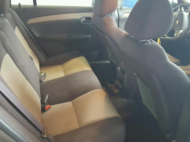 1G1ZC5EB1AF255026 - 2010 CHEVROLET MALIBU 1LT BROWN photo 6