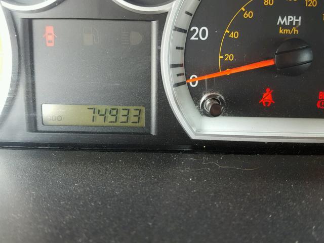 KL1TD5DE7BB251696 - 2011 CHEVROLET AVEO LS WHITE photo 8