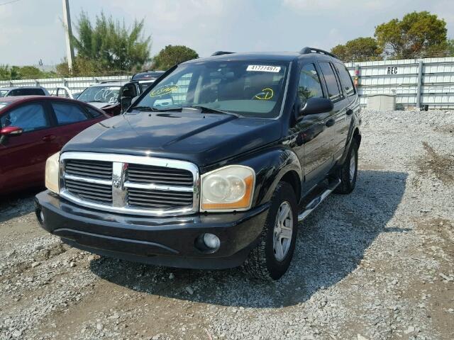 1D4HD48296F123423 - 2006 DODGE DURANGO SL BLACK photo 2