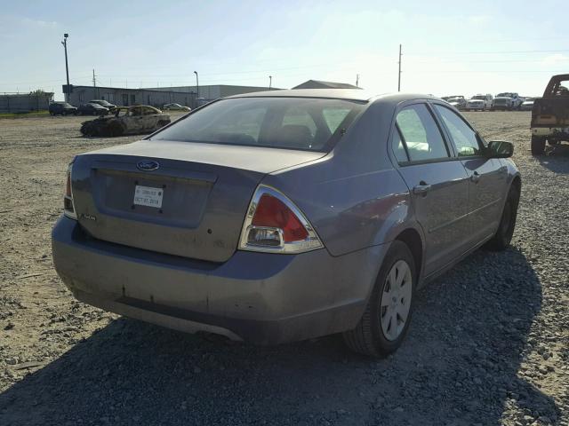 3FAHP06Z47R111493 - 2007 FORD FUSION S GRAY photo 4