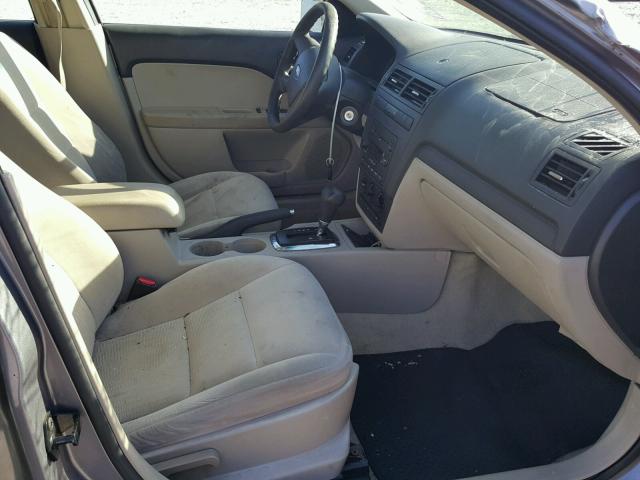 3FAHP06Z47R111493 - 2007 FORD FUSION S GRAY photo 5