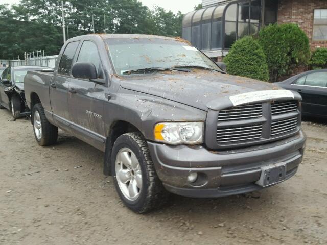 1D3HU18N32J149536 - 2002 DODGE RAM 1500 GRAY photo 1