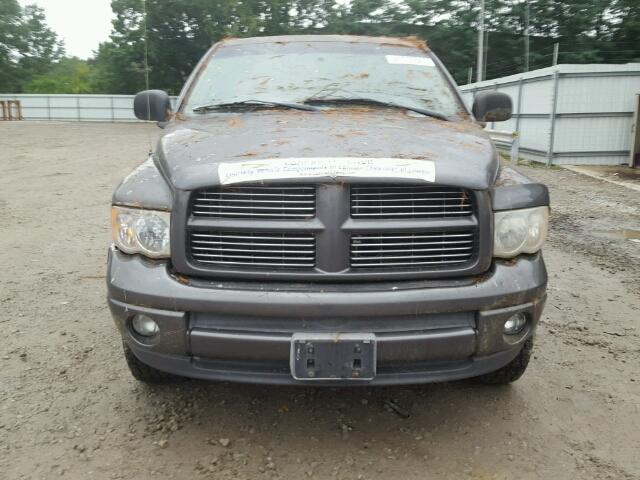 1D3HU18N32J149536 - 2002 DODGE RAM 1500 GRAY photo 9