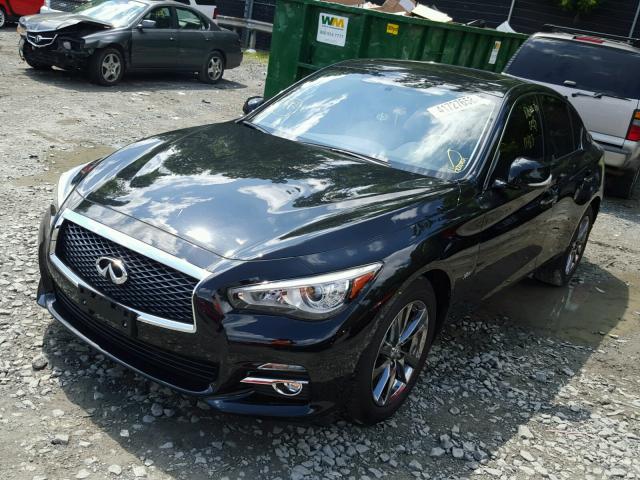 JN1EV7ARXHM838704 - 2017 INFINITI Q50 PREMIU BLACK photo 2