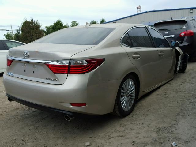 JTHBK1GG7D2036708 - 2013 LEXUS ES 350 GOLD photo 4