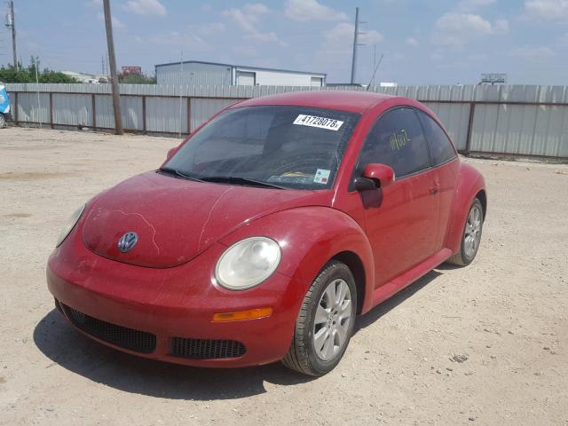3VWPW31C38M515510 - 2008 VOLKSWAGEN NEW BEETLE წითელი ფოტო 2