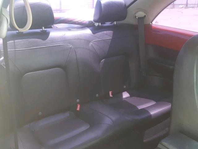 3VWPW31C38M515510 - 2008 VOLKSWAGEN NEW BEETLE წითელი ფოტო 6