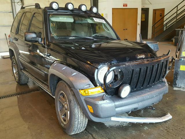 1J4GK38K86W101853 - 2006 JEEP LIBERTY RE BLACK photo 1