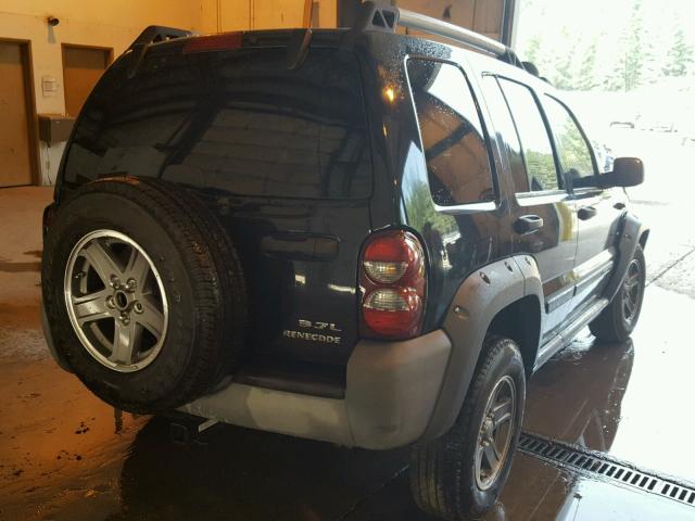 1J4GK38K86W101853 - 2006 JEEP LIBERTY RE BLACK photo 4